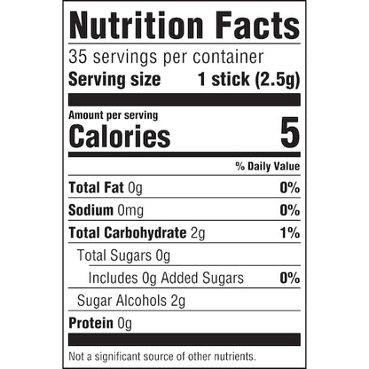 Extra GUM POLAR ICE, 8 x 6 x 35 PC Case - DOT product image 8