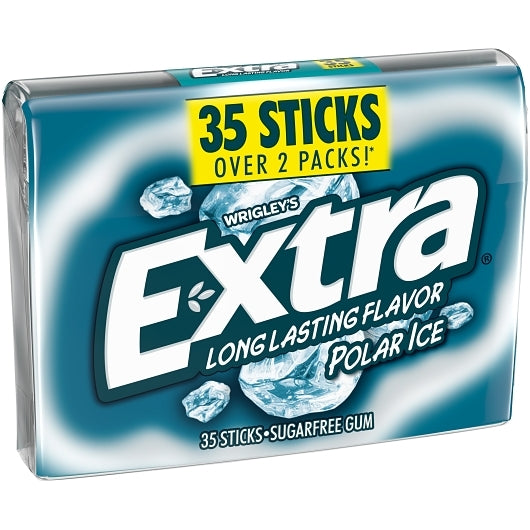 Extra GUM POLAR ICE, 8 x 6 x 35 PC Case - DOT product image 4