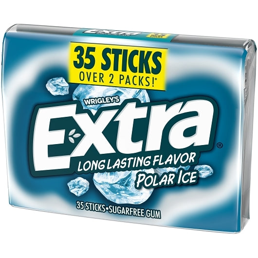 Extra GUM POLAR ICE, 8 x 6 x 35 PC Case - DOT product image 6