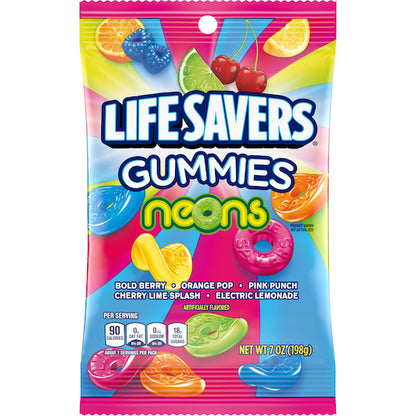 Lifesavers Gummies Neon Gummies Bag, 12 x 7 oz Case - DOT product image 7