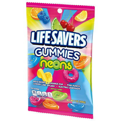 Lifesavers Gummies Neon Gummies Bag, 12 x 7 oz Case - DOT product image 4