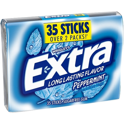 Extra 35 Stick Peppermint, 8 x 6 x 35 PC Case - DOT product image 3