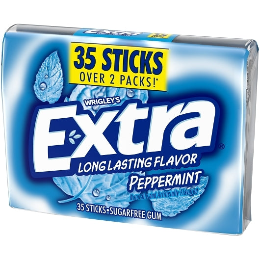 Extra 35 Stick Peppermint, 8 x 6 x 35 PC Case - DOT product image 5