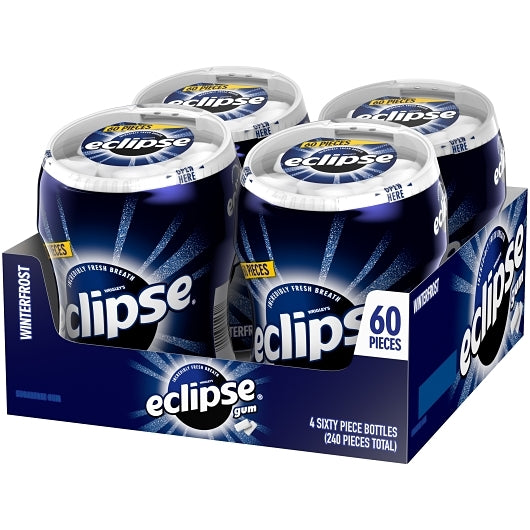 Eclipse GUM BIG-E PACK TRAY WINTERFROST, 4 x 4 x 60 PC Case - Alternate product angle or state