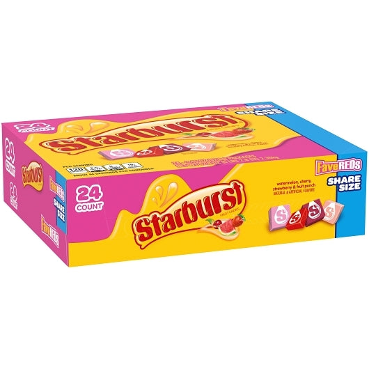 Starburst Fave Reds Tear & Share, 6 x 24 x 3.45 oz Case - DOT product image 7