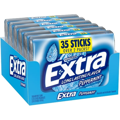 Extra 35 Stick Peppermint, 8 x 6 x 35 PC Case - DOT product image 4