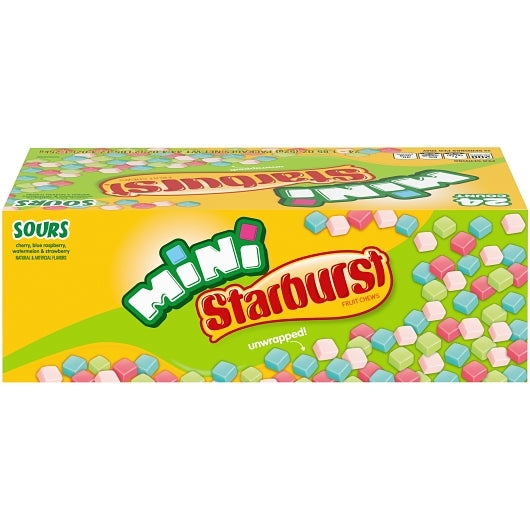 Starburst Minis Sour Singles, 12 x 24 x 1.85 oz Case - DOT product image 2