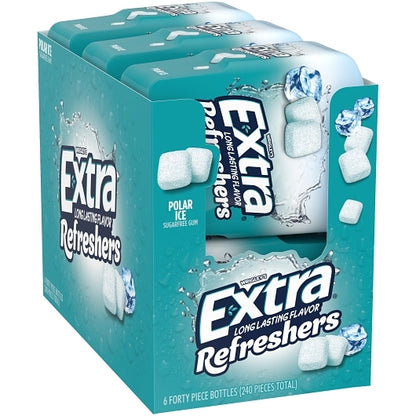 Extra Refreshers Polar Ice, 4 x 6 x 40 PC Case - Alternate product angle or state