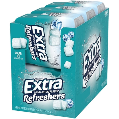 Extra Refreshers Polar Ice, 4 x 6 x 40 PC Case - Alternate product angle or state