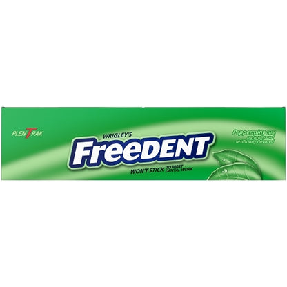 Freedent Gum Peppermint Plenty Packs, 30 x 12 x 15 PC Case - Alternate product angle or state