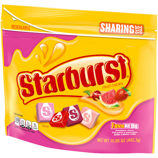 Starburst Fave Reds Stand Up Pouch, 6 x 15.6 oz Case - DOT product image 5