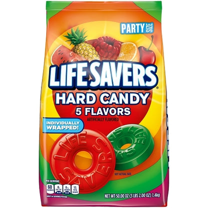 Life Savers 5 Flavors Hard Candy Stand Up Pouch, 6 x 50 oz Case - DOT product image 6