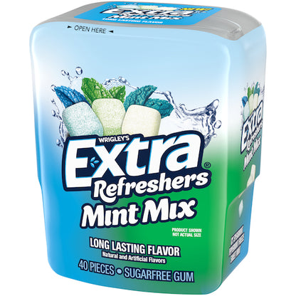 Extra REFRESHERS MINT MIXED BOTTLE, 4 x 6 x 40 PC Case - DOT product image 5