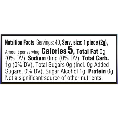 Extra REFRESHERS BERRY MIXED BOTTLE, 4 x 6 x 40 PC Case - DOT product image 7