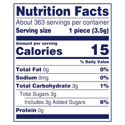 Life Savers PEP-O-MINT STAND UP POUCH, 6 x 44.93 oz Case - DOT product image 3