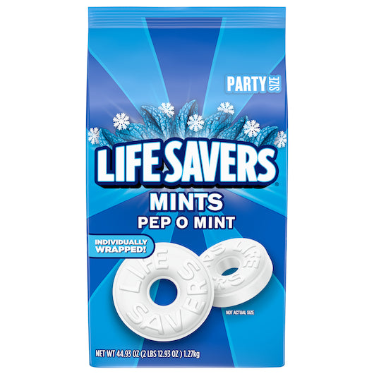 Life Savers PEP-O-MINT STAND UP POUCH, 6 x 44.93 oz Case - DOT product image 4