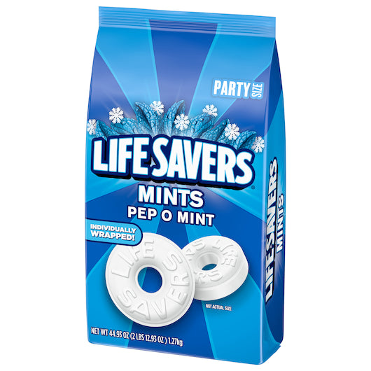 Life Savers PEP-O-MINT STAND UP POUCH, 6 x 44.93 oz Case - DOT product image 2