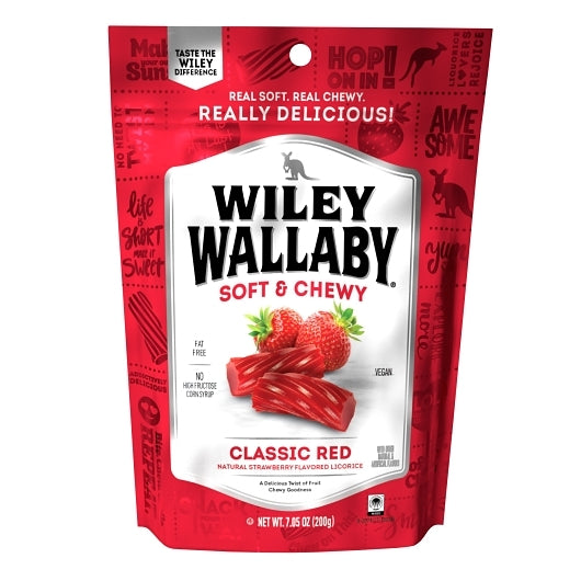 Wiley Wallaby Aussie Red Licorice, 12 x 7.05 oz Case - DOT product image 7