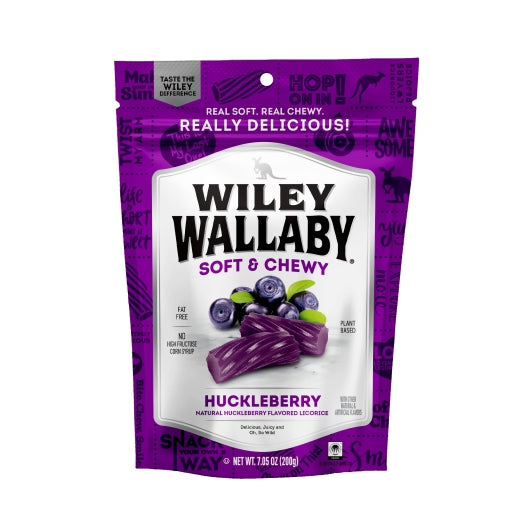 Wiley Wallaby Huckleberry Licorice, 12 x 7.05 oz Case - DOT product image 8