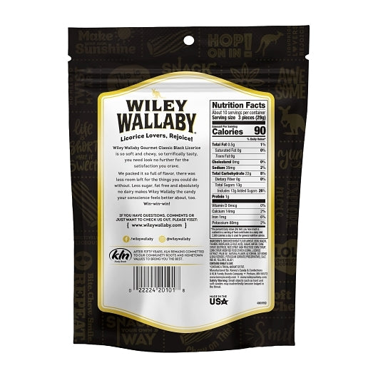 Wiley Wallaby Black Licorice, 10 x 24 oz Case - DOT product image 5