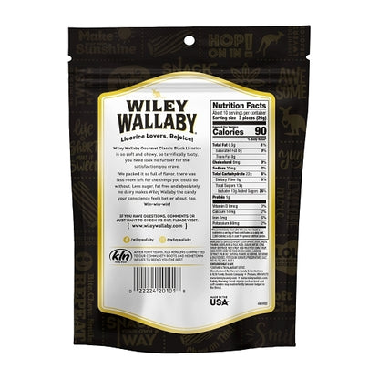 Wiley Wallaby Black Licorice, 10 x 24 oz Case - DOT product image 5