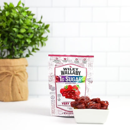 Wiley Wallaby Low Sugar Very Berry Licorice, 8 x 5.5 oz Case - DOT product image 2