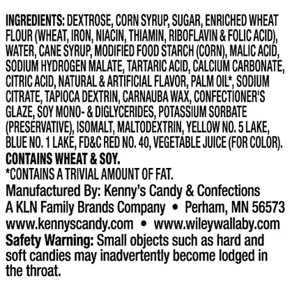 Wiley Wallaby Sourrageous Sour Beans Licorice, 12 x 6 oz Case - DOT product image 3