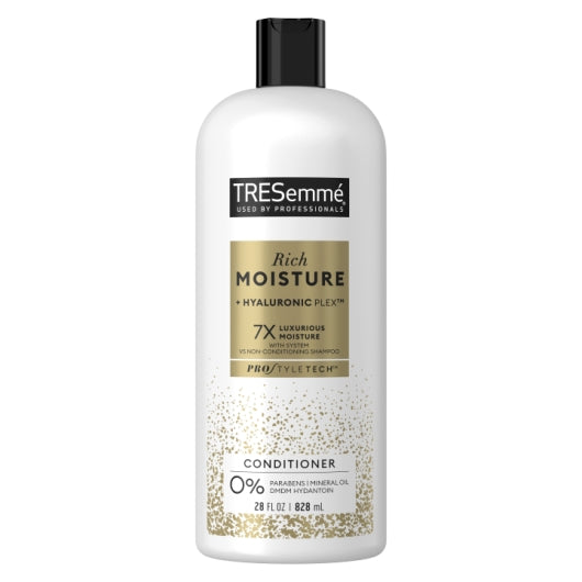 Tresemme Moisture Rich Luxurious Moisture Rich Conditioner, 6 x 28 fl oz Case - Front/center packaged product image