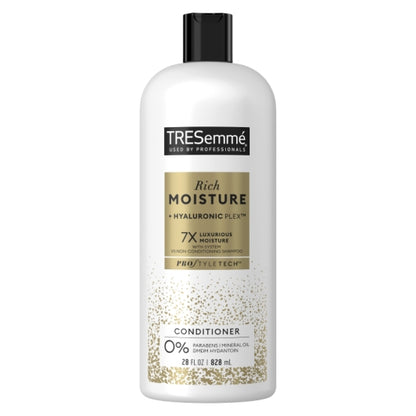 Tresemme Moisture Rich Luxurious Moisture Rich Conditioner, 6 x 28 fl oz Case - Front/center packaged product image