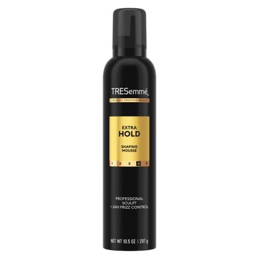 Tresemme Extra Firm Control Humidity Resistance Tres Extra Hold Mousse, 2 x 3 x 10.5 fl oz Case - Front/center packaged product image