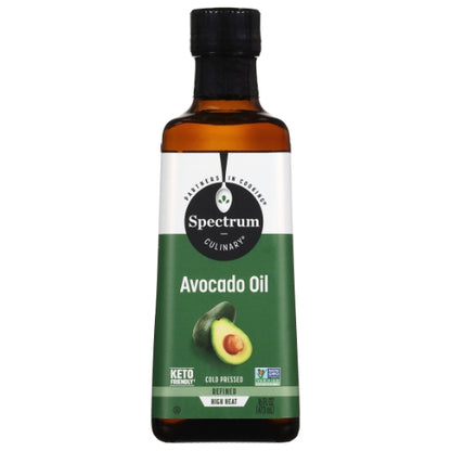 Spectrum Naturals Refined Natural Avocado Oil, 6 x 16 fl oz Case - Pantry Ingredients