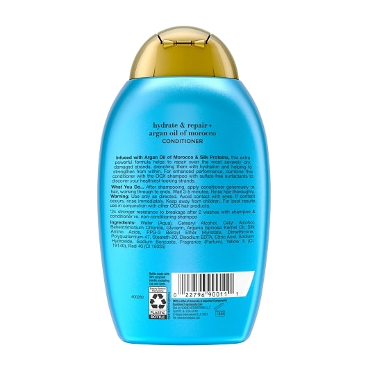 OGX Argan Oil Moroccan Conditioner, 4 x 385 ML Case - DOT product image 4