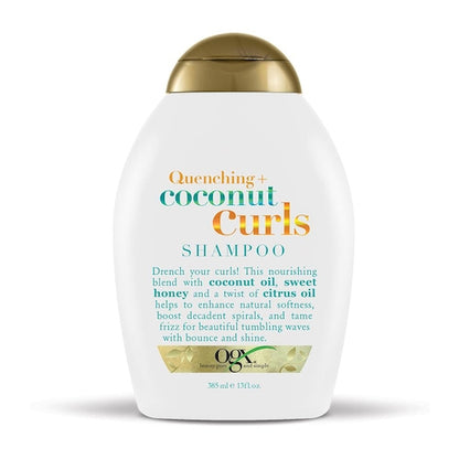 OGX Coconut Curls Shampoo, 4 x 385 ML Case - Health & Personal Care