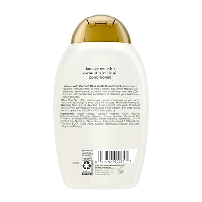 OGX Coconut Miracle Oil Conditioner, 4 x 385 ML Case - DOT product image 4