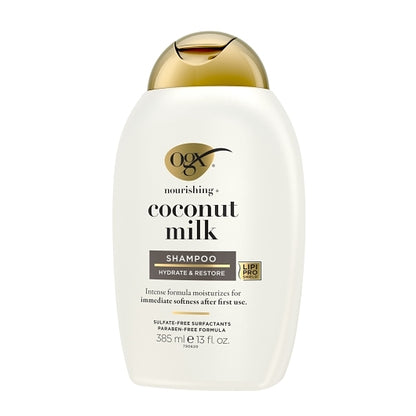 OGX Coconut Milk Shampoo, 4 x 385 ML Case - DOT product image 3