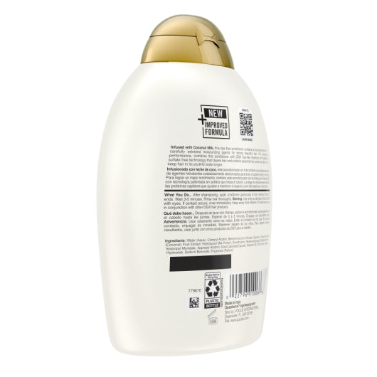 OGX Coconut Milk Conditioner, 4 x 385 ML Case - DOT product image 6