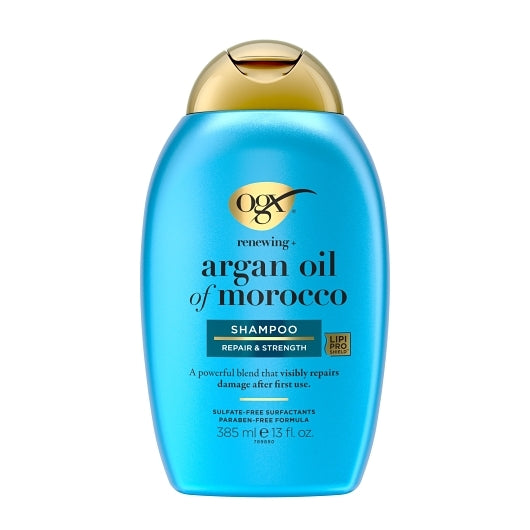 OGX Argan Oil Moroccan Shampoo, 4 x 385 ML Case - Health & Personal Care