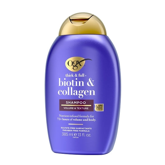 OGX Biotin & Collagen Shampoo, 4 x 385 ML Case - DOT product image 3