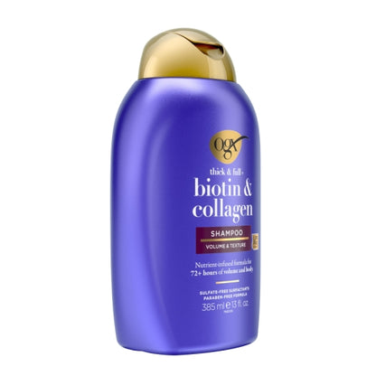 OGX Biotin & Collagen Shampoo, 4 x 385 ML Case - DOT product image 2