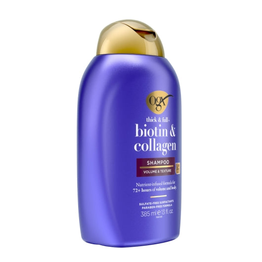 OGX Biotin & Collagen Shampoo, 4 x 385 ML Case - DOT product image 2