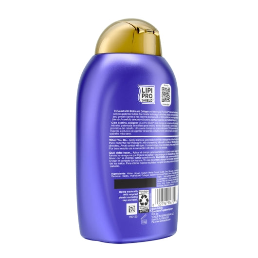 OGX Biotin & Collagen Shampoo, 4 x 385 ML Case - DOT product image 6
