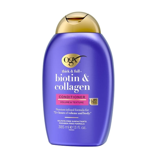 OGX Biotin & Collagen Conditioner, 4 x 385 ML Case - DOT product image 3