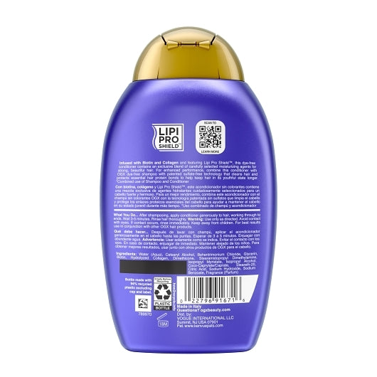 OGX Biotin & Collagen Conditioner, 4 x 385 ML Case - DOT product image 7