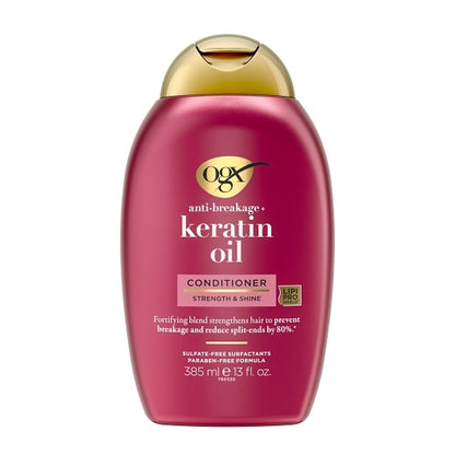 OGX Keratin Oil Conditioner, 4 x 385 ML Case - Health & Personal Care