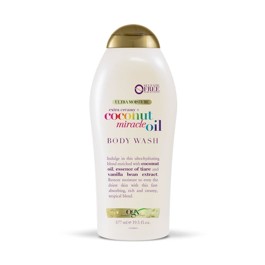 OGX Coconut Moroccan Oil Body Wash, 4 x 577 ML Case - Cleaners & Sanitizers