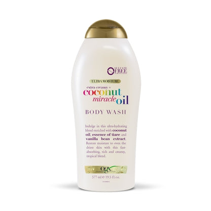 OGX Coconut Moroccan Oil Body Wash, 4 x 577 ML Case - Cleaners & Sanitizers