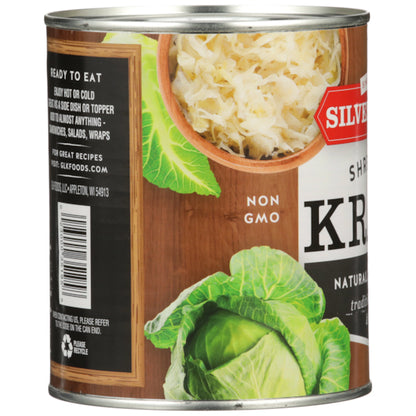 Silver Floss Shredded Sauerkraut Canned, 12 x 27 oz Case - DOT product image 5