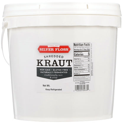 Silver Floss Krisp Kraut Sauerkraut, 1 x 1 each Case - DOT product image 3
