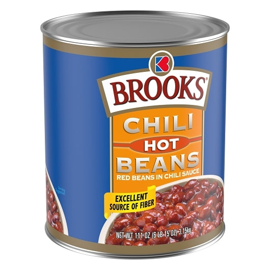 Brooks Hot Chili Bean - no. 10 can, 6 cans per case - DOT product image 5