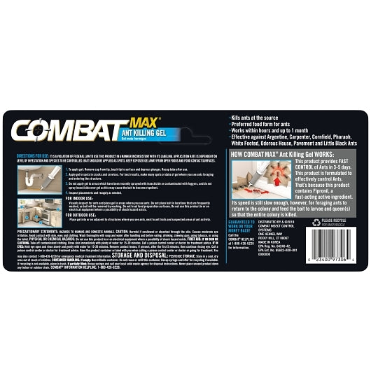 Combat Max Ant Kill Gel Horizontal Tray, 12 x 0.95 oz Case - Fast Food Baskets & Trays - image 2
